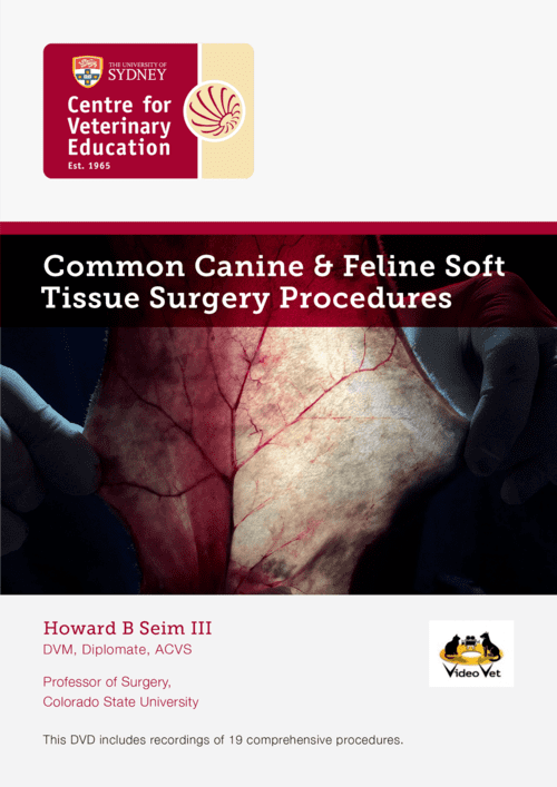 Common Canine and Feline Soft Tissue Surgery Procedures (MP4)