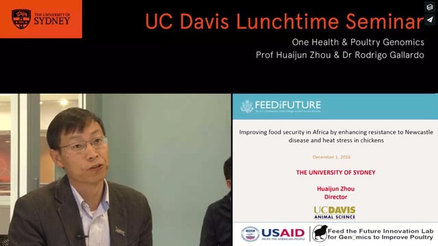 One Health and Poultry Genomics
